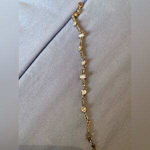 GIVENCHY blue Crystal rhinestone bracelet